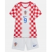 Kroatien Andrej Kramaric #9 Hemmakläder Barn VM 2026 Kortärmad (+ Korta byxor)